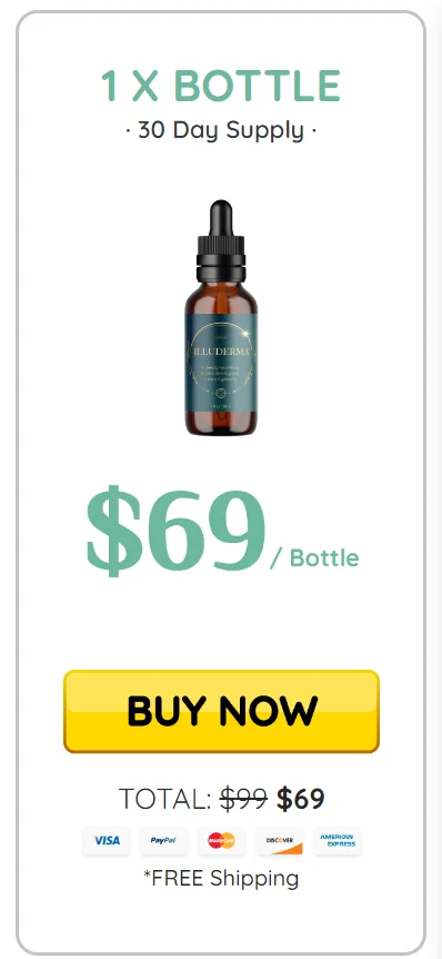 Illuderma™ 1 bottle price